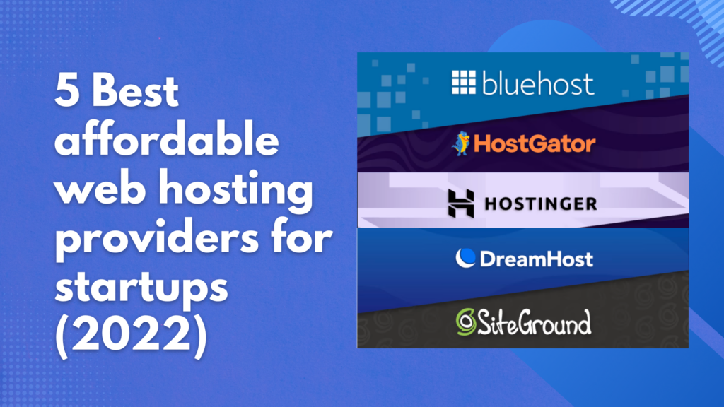 5 Best affordable web hosting