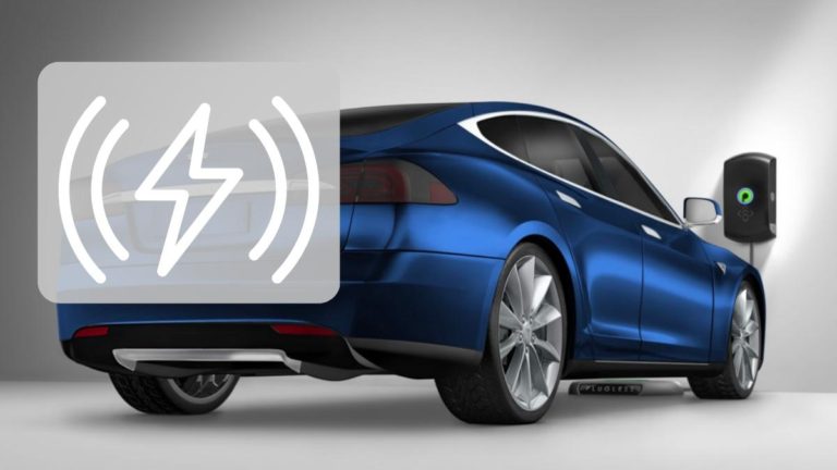 Wireless EV charging pad for Tesla vehicles